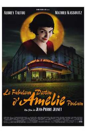 Framed Amelie - Smiling Print