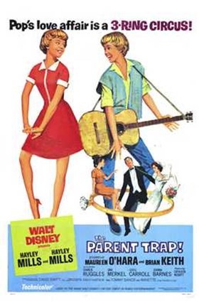 Framed Parent Trap - Walt Disney Print