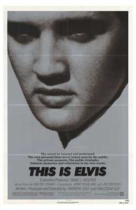 Framed This is Elvis (movie poster) Print