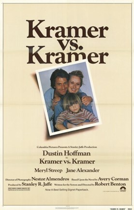 Framed Kramer Vs Kramer Print