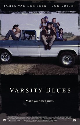 Framed Varsity Blues Print