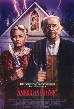 Framed American Gothic, c.1988 Print