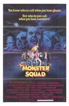 Framed Monster Squad Print