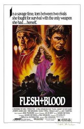 Framed Flesh and Blood Print