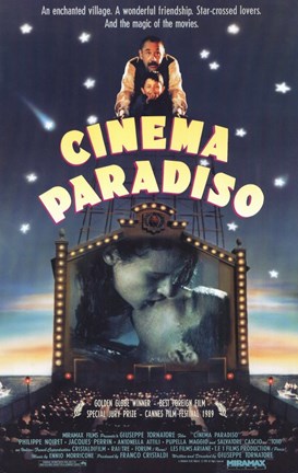Framed Cinema Paradiso Big Screen Print