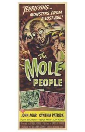 Framed Mole People Agar and Patrick Print