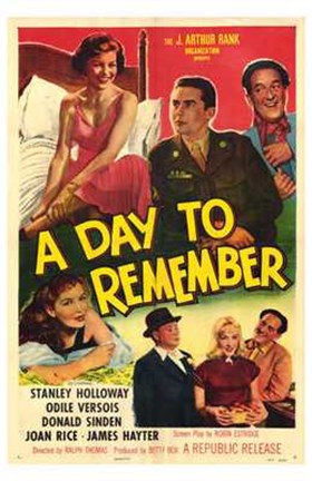 Framed Day to Remember - Movie Poster Print