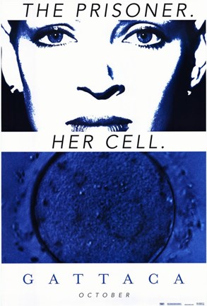 Framed Gattaca The Prisoner. Her Cell. Print