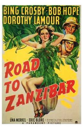 Framed Road to Zanzibar Print