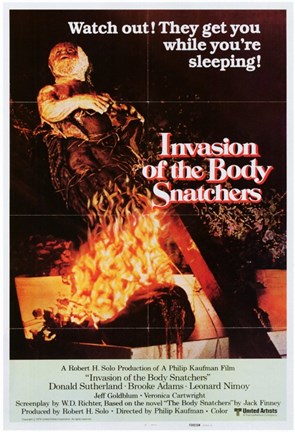 Framed Invasion of the Body Snatchers Watch Out! Print