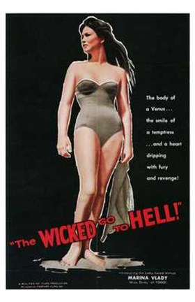Framed Wicked Go to Hell Print
