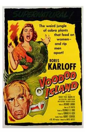 Framed Voodoo Island Print