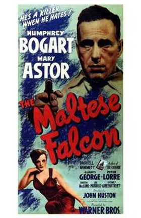 Framed Maltese Falcon Print