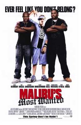 Framed Malibu&#39;s Most Wanted Print