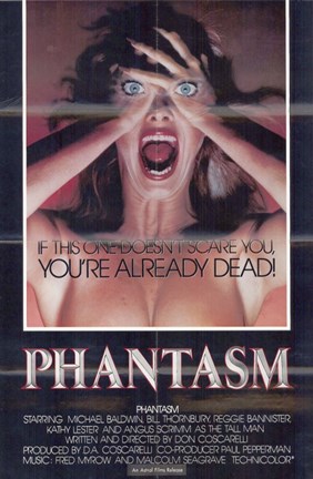Framed Phantasm Scary Movie Print