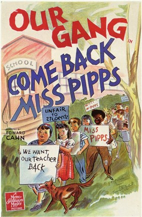 Framed Come Back Miss Pipps Print