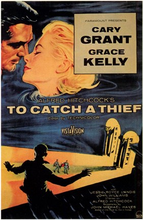 Framed to Catch a Thief Grace Kelly Print
