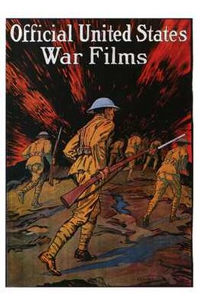 Framed Official United States War Films Print