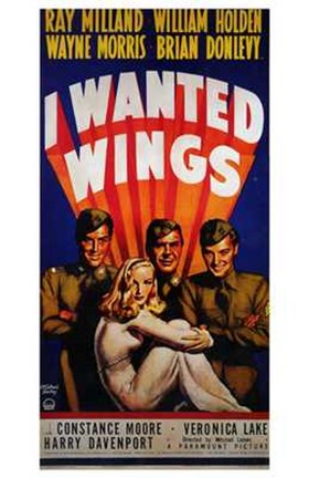 Framed I Wanted Wings Constance Moore Print