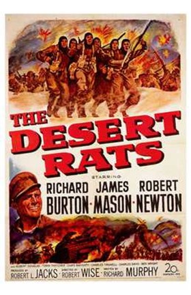 Framed Desert Rats Print