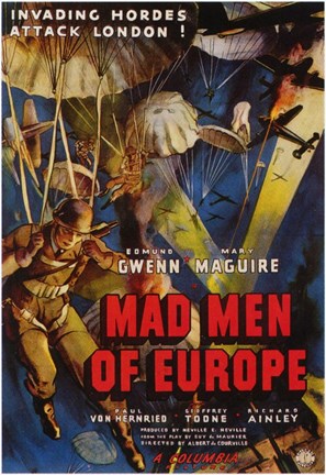 Framed Mad Men of Europe Print