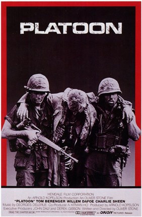 Framed Platoon Carrying Soldier Print