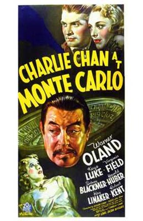 Framed Charlie Chan At Monte Carlo Print
