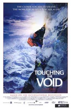 Framed Touching the Void movie poster Print