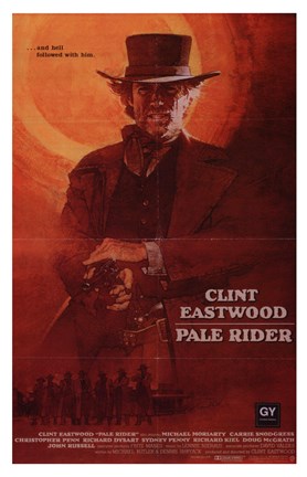 Framed Pale Rider Print