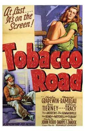 Framed Tobacco Road Print