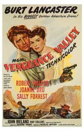 Framed Vengeance Valley Print