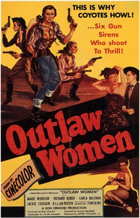 Framed Outlaw Women Print