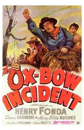 Framed Ox-Bow Incident Print