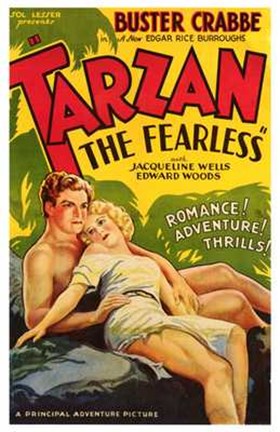 Framed Tarzan the Fearless, c.1933 Print