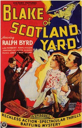 Framed Blake of Scotland Yard Print