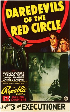 Framed Daredevils of the Red Circle Print