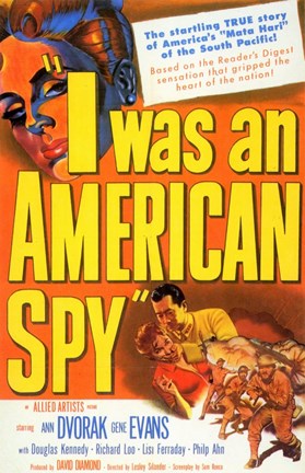 Framed I Was an American Spy Print