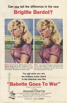 Framed Babette Goes to War Print