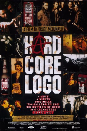 Framed Hard Core Logo Print