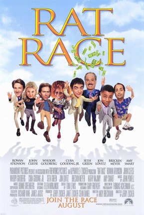 Framed Rat Race Print