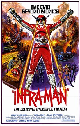 Framed Infra-Man Print