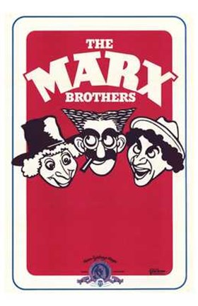 Framed Marx Brothers Print