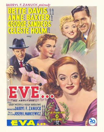 Framed All About Eve Print