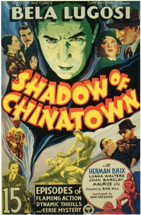 Framed Shadow of Chinatown Print