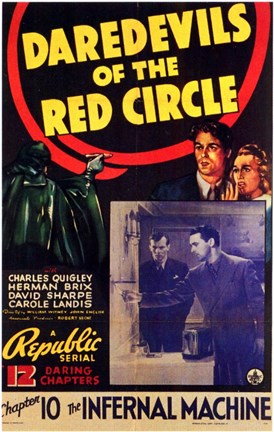 Framed Daredevils of the Red Circle Print