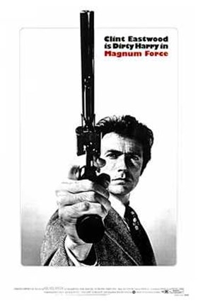 Framed Magnum Force - Dirty Harry Print