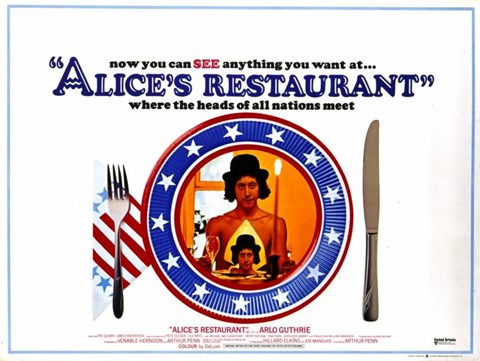 Framed Alice&#39;s Restaurant Print