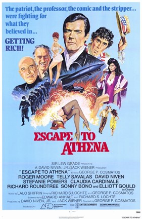 Framed Escape to Athena Print