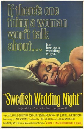 Framed Swedish Wedding Night Print