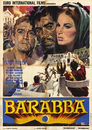 Framed Barabbas Print